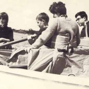 La godille au Centre Nautique de l'Ile-Tudy